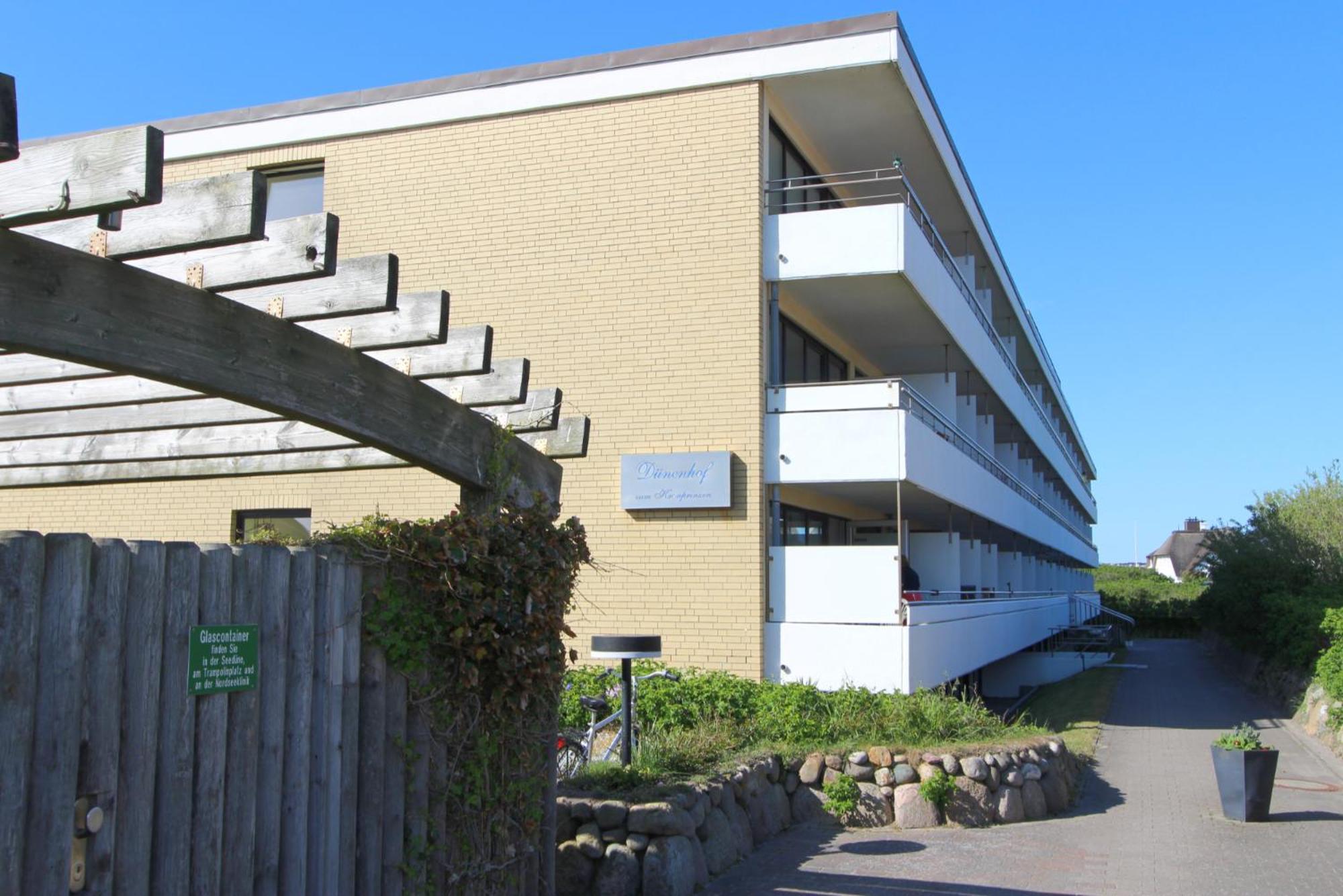 Duenenhof Zum Kronprinzen- Seestr 18, App 27 Apartment Wenningstedt-Braderup Exterior foto